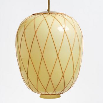 Harald Notini, a ceiling lamp model "11555", Arvid Böhlmarks Lampfabrik, Stockholm, 1940s.