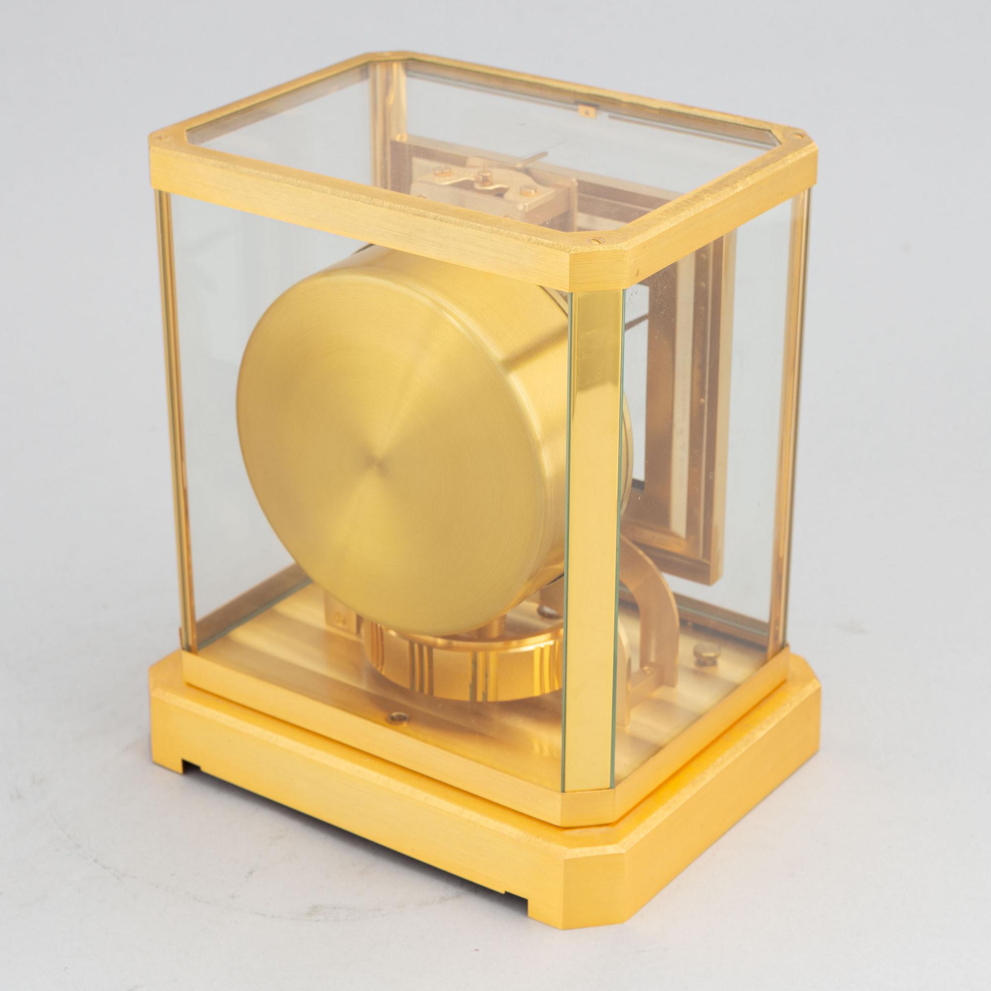 Jeager LeCoultre, Atmos, table clock, 1960's/70's.