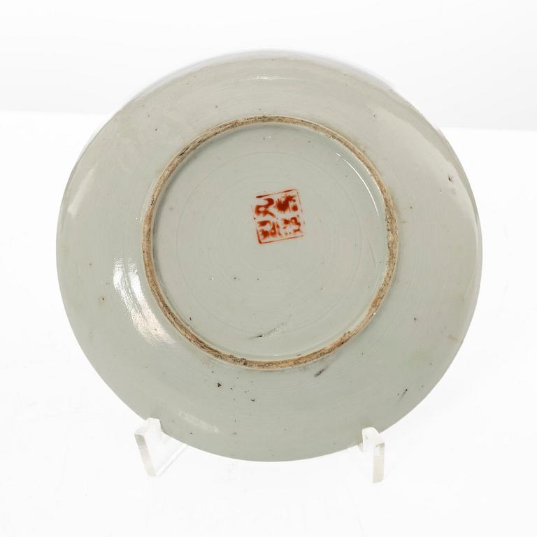 Parti porslin, 6 delar, Kina, 1800-1900-tal.