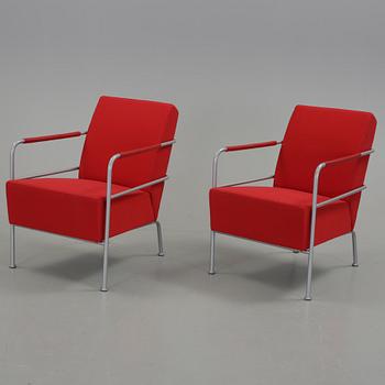 FÅTÖLJER, ett par, "Cinema" Gunilla Allard, Lammhults.