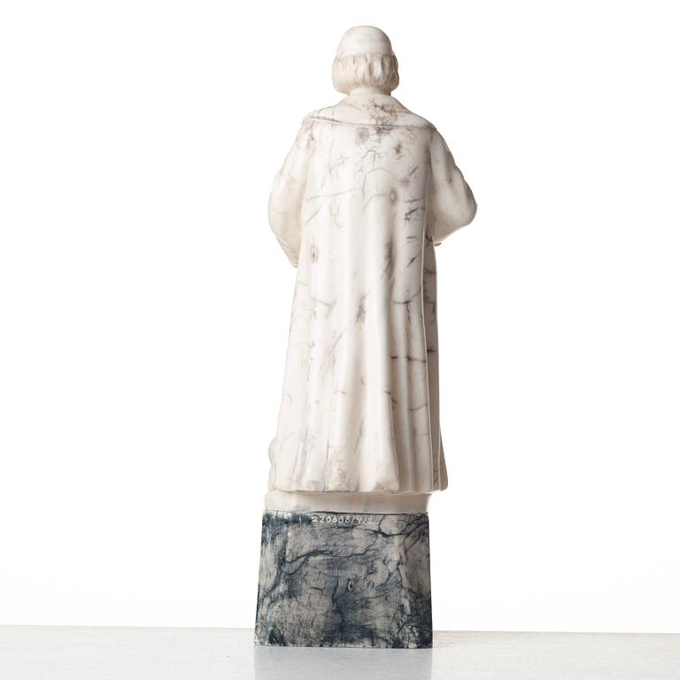 OKÄND KONSTNÄR 1800/1900-TAL , skulptur, alabaster, osignerad, höjd 51,5 cm.