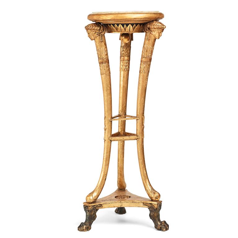 A late Gustavian circa 1800 gueridon.