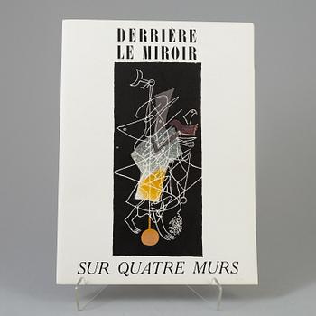 DERRIÈRE LE MIROIR, second edition,"Sur quatre murs", No. 36-37-38, 1951.