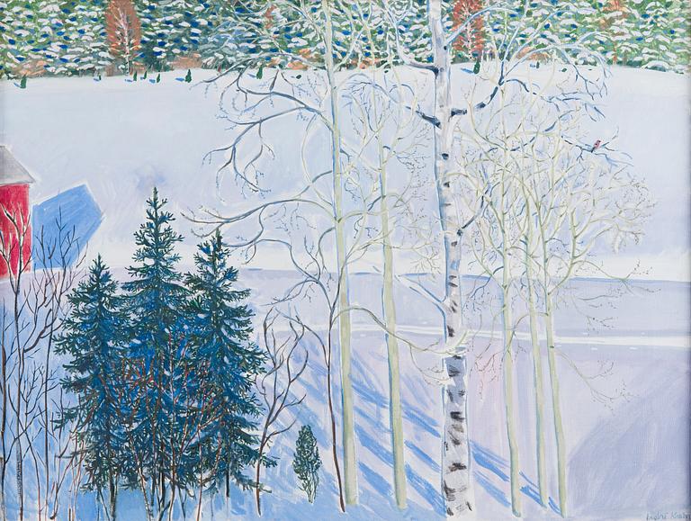 Inari Krohn, Vinterlandskap.