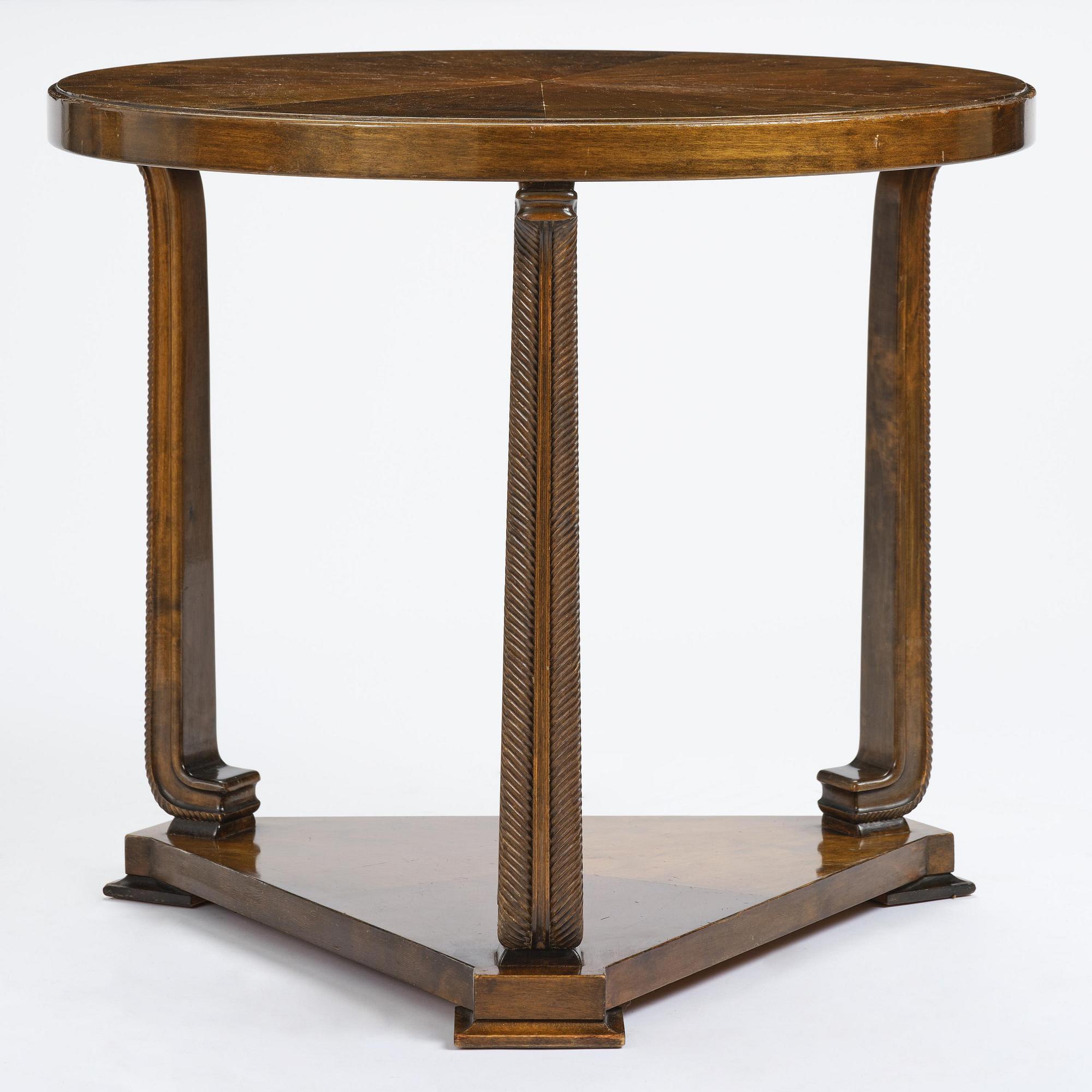 Axel Einar Hjorth, a "Louis" table, Nordiska Kompaniet, 1944.