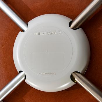 Arne Jacobsen, stolar, 6 st, "Sjuan", Fritz Hansen, Danmark.