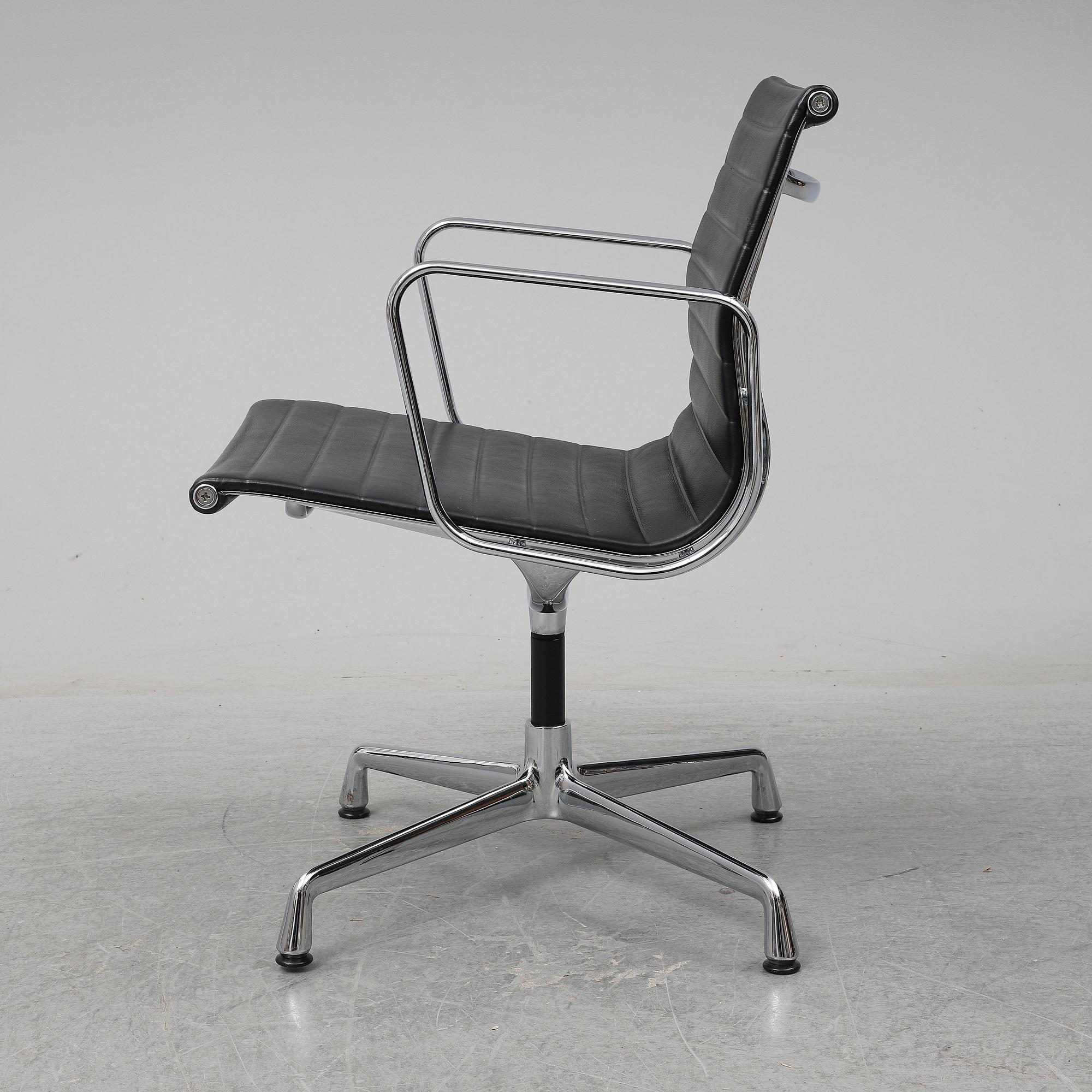 CHARLES AND RAY EAMES, an 'EA 107' desk chair, Vitra, 2010.
