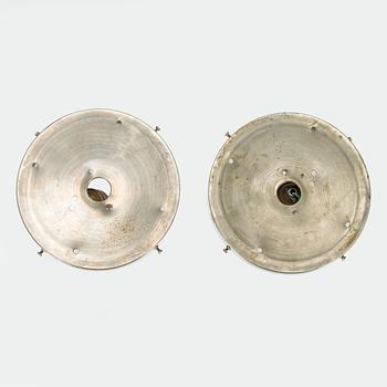 Paavo Tynell, taklampa/vägglampa, 2 st, modell 2002, Taito 1930-tal.