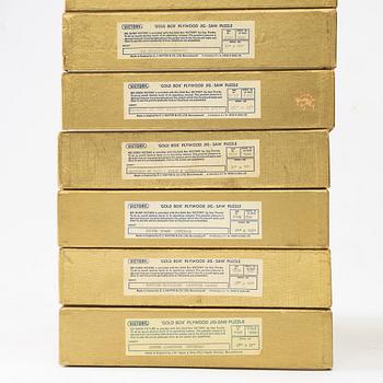 Puzzle, 16 pieces, "The Victory Wood", England, circa the mid-20th century.