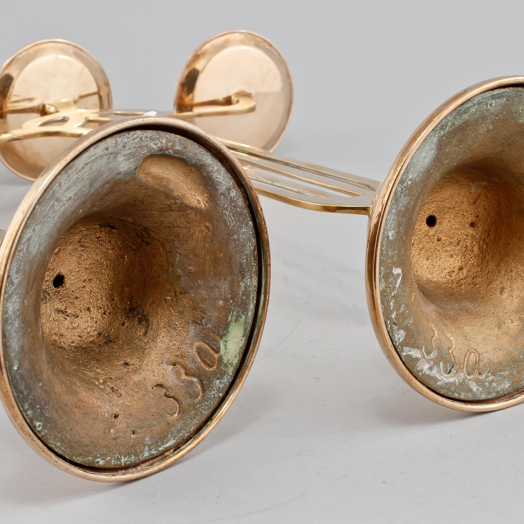 KANDELABRAR, ett par, Jugend, 1900-talets första hälft.