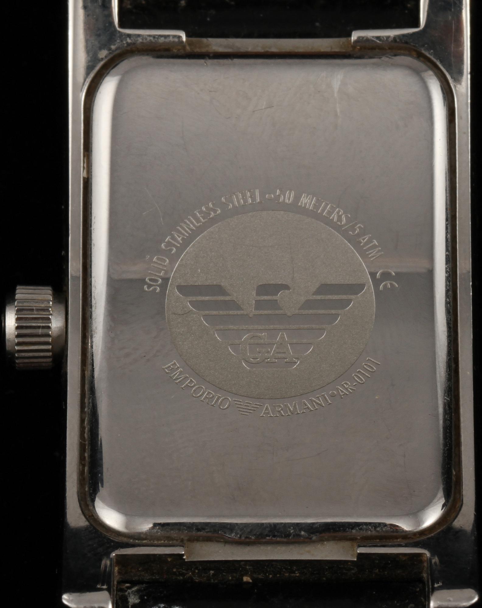 ARMBANDSUR, stål, Emporio Armani, 2000-tal.
