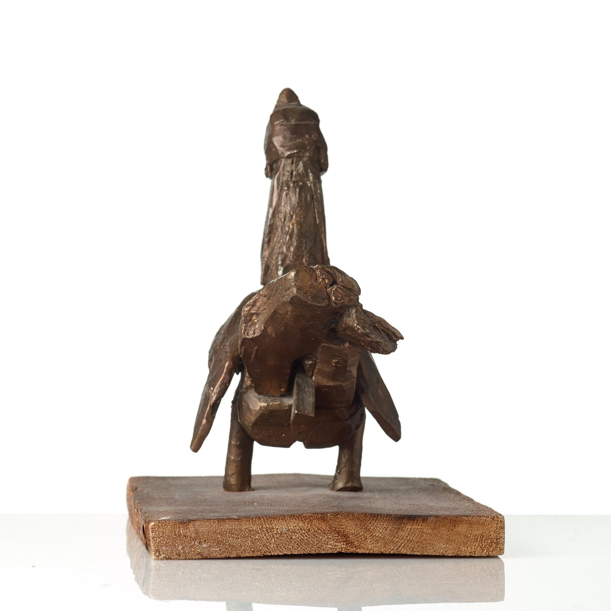 TORSTEN RENQVIST, skulptur, brons, sign och med gjutarstämpel.