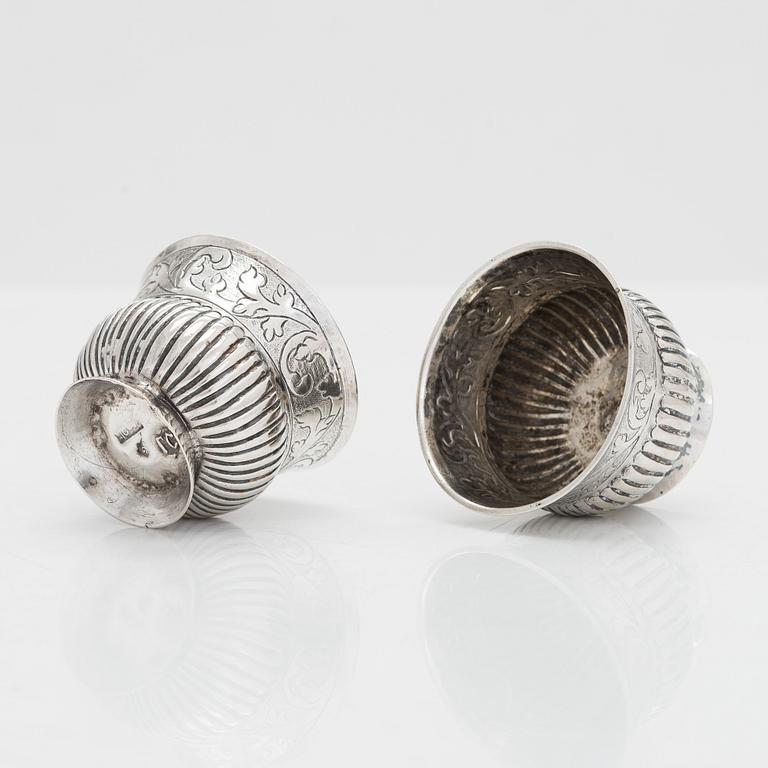 Grigori Ivanov Serebrianikov, tsarkka, pari, hopeaa, Moskova, Venäjä 1745.