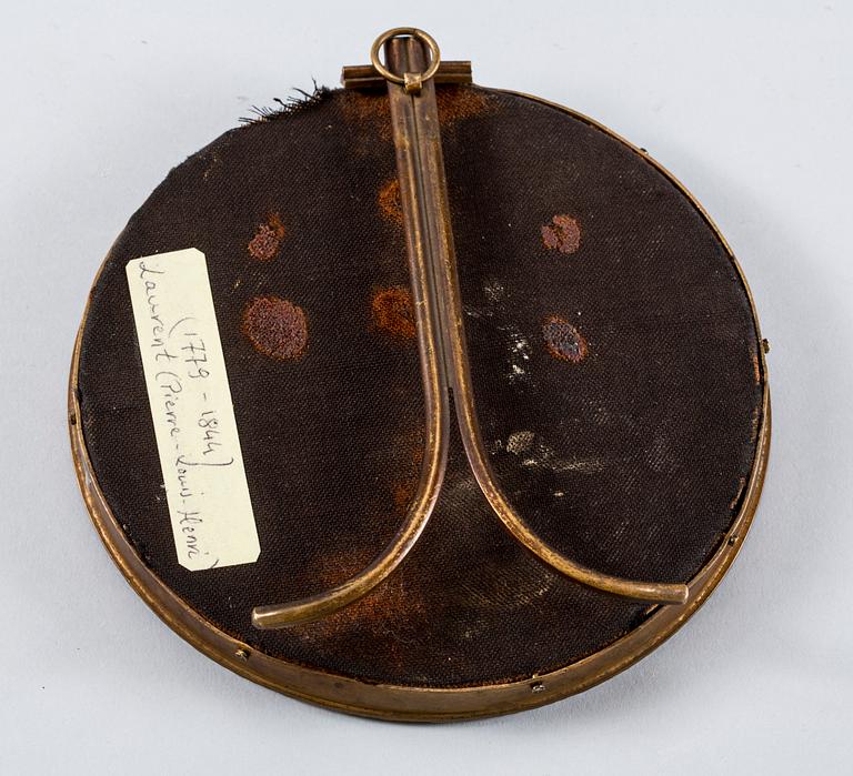 MINIATYR, akvarell, signerad HP Laurent, 1800-tal.