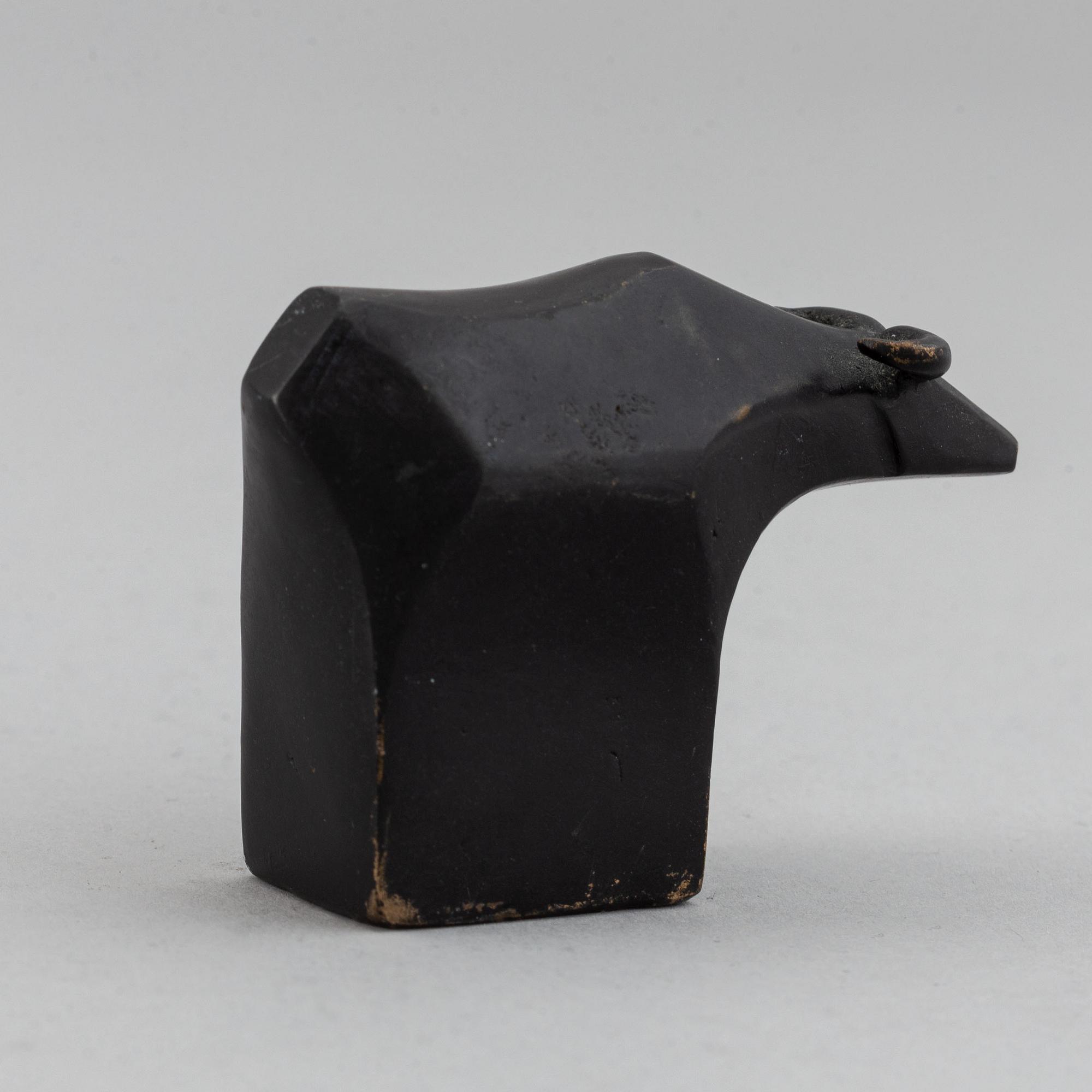 Gunnar Cyrén, skulptur, brons, signerad Cyrén.