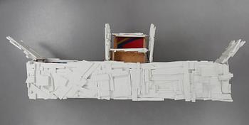 Finn Ahlgren, / Godspeed, "trash sideboard", unikt, egen studio, Stockholm 2014.
