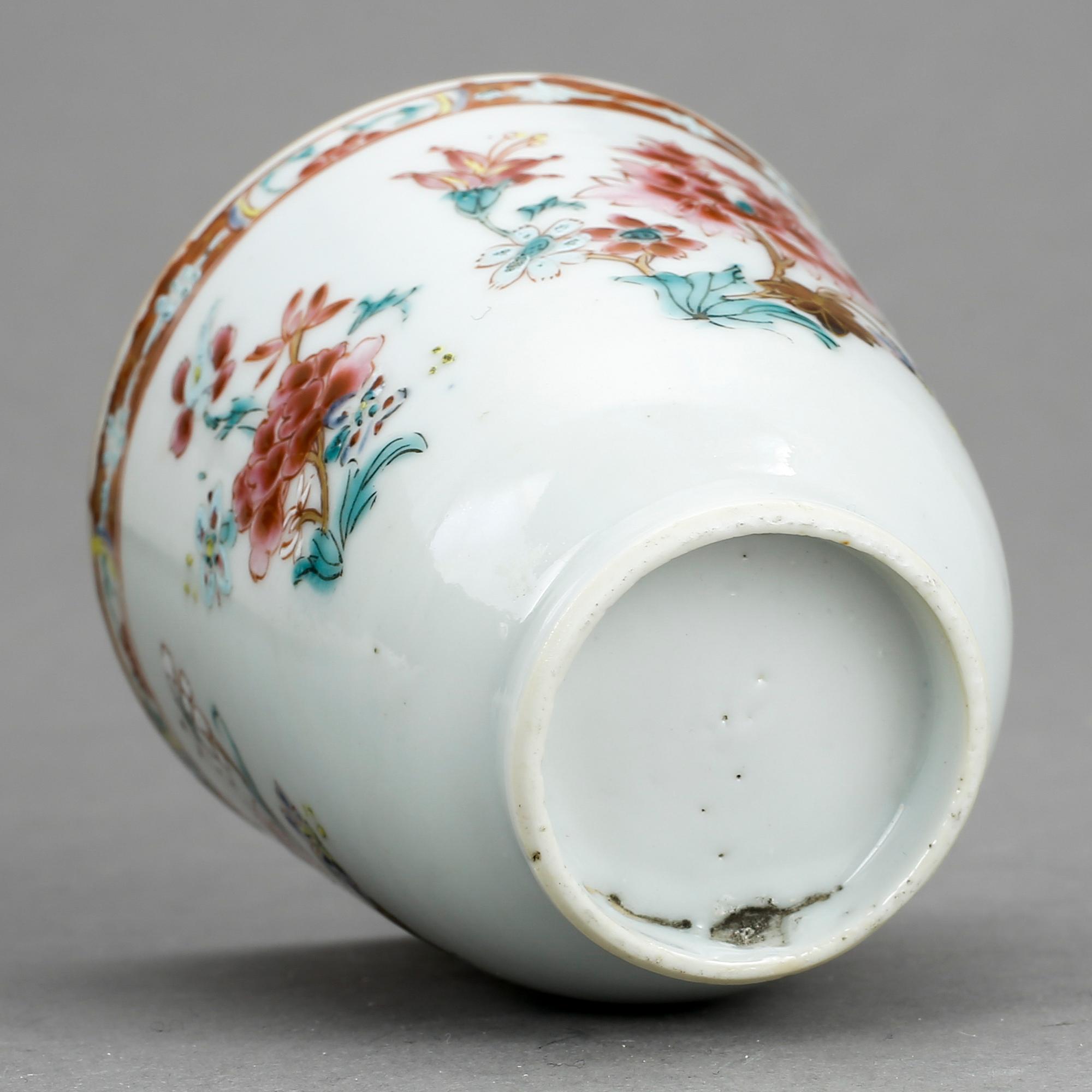 KOPP, porslin, Qianlong, Kina 1700-tal.