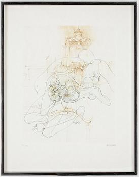 HANS BELLMER, 2st, färgetsning, signerade och numrerade 44/150.