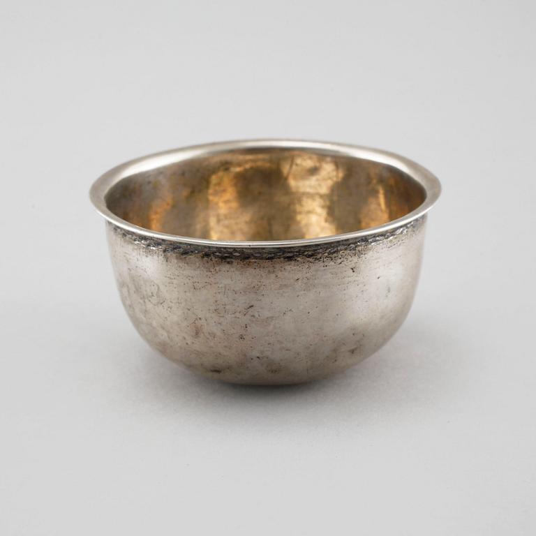 Nils Julihn, Karlshamn bl a, 1700- och 1800-tal, tumlare, 3 st, silver.
