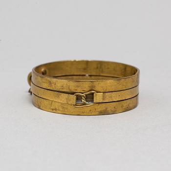 SOLRING, mässing, 1800-tal.