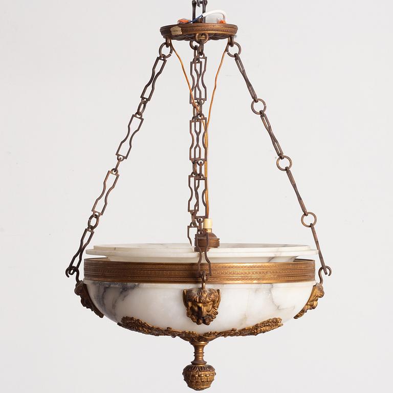 Chandelier, end of the 19th century.