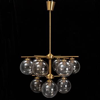 A Holger Johansson ceiling lamp, Westal, second half of the 20th century.