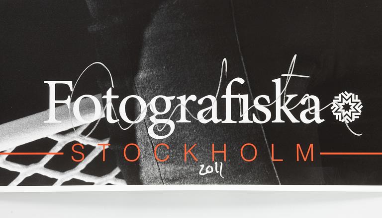 Albert Watson, affisch, "Breaunna, The Algiers, Las Vegas, 2000", piment print, Fotografiska, 2011, signerad.