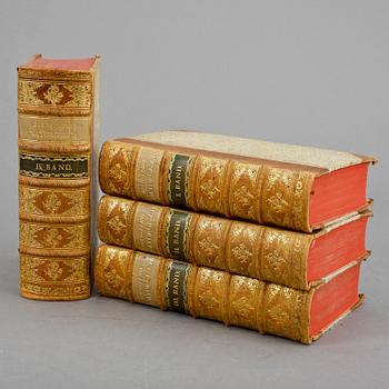 BÖCKER, 4 volymer, Bechsteins Naturgesch., Leipzig 1791-1795.