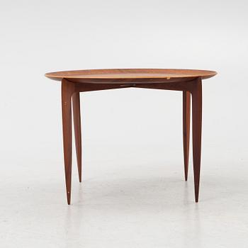 H. Engholm och Svend Åge Willumsen, a 1960s teak model 4508 tray table from Fritz Hansen, Denmark.