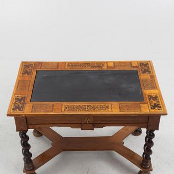 A Baroque style table, late 19th Century.