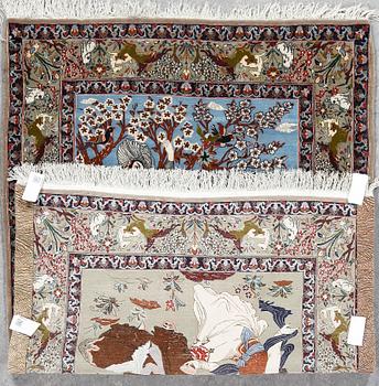 MATTA. Sannolikt Isfahan, ca 168 x 112 cm.