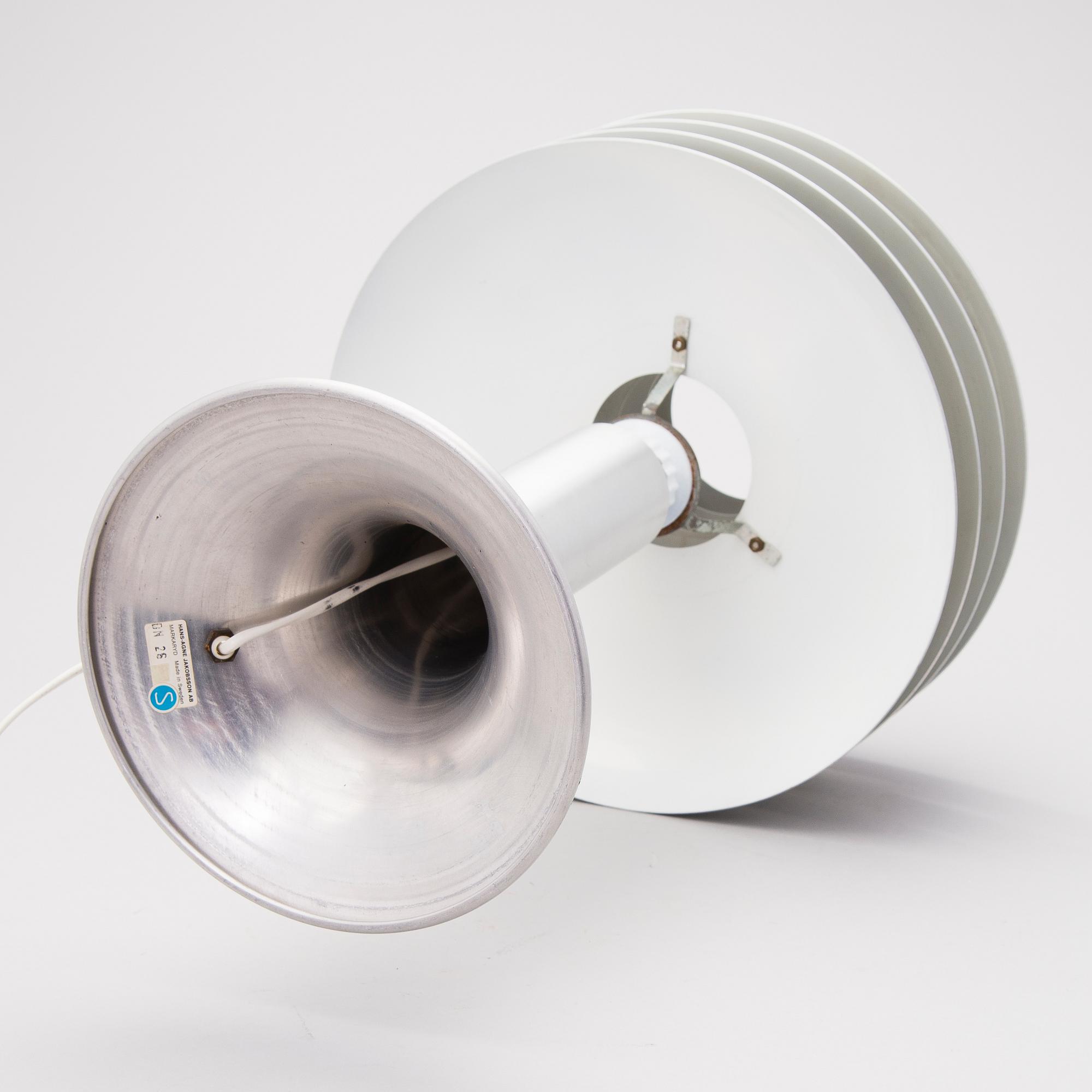 HANS-AGNE JAKOBSSON, PÖYTÄVALAISIN, "BN-26", AB Hans-Agne Jakobsson, Markaryd, 1900-luvun loppupuoli.