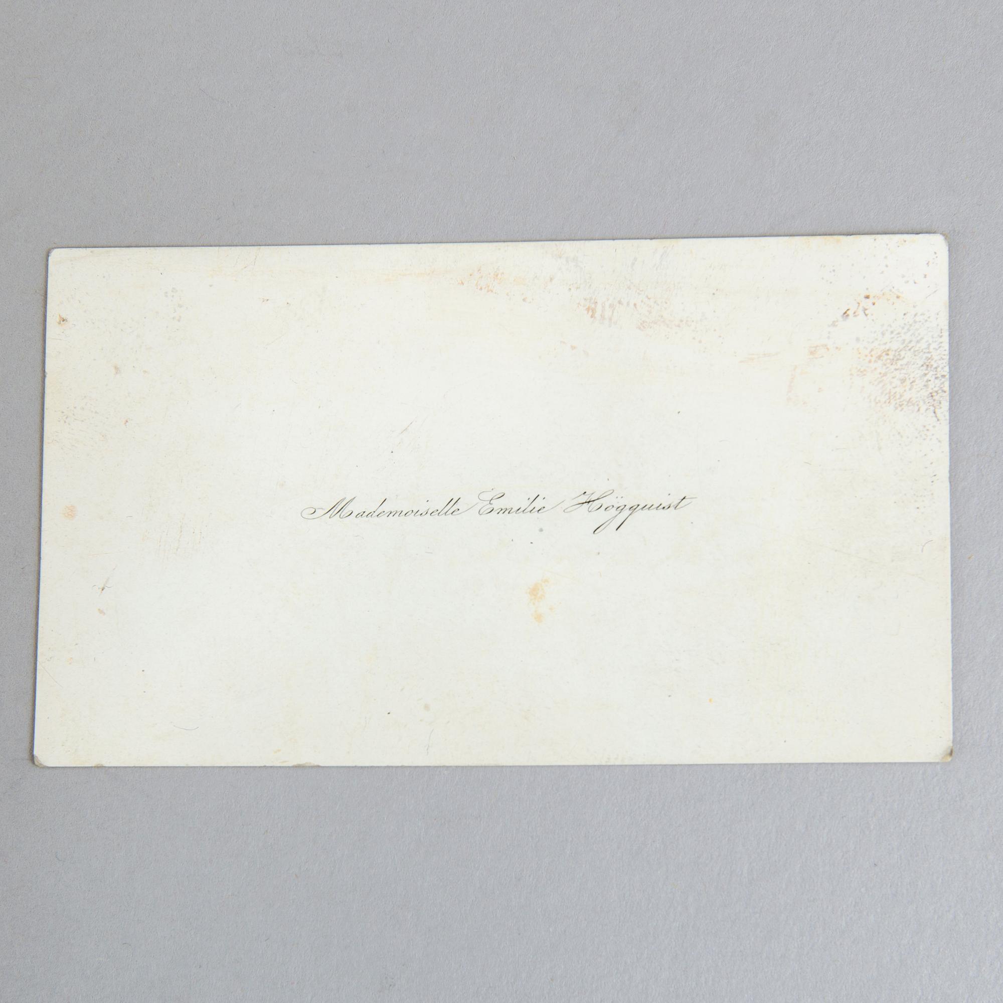 BREVSAMLING, bla Egron Lundgren, Rosa Bonheur, Carl Snoilsky, Frédéric Auguste Bartholdi.