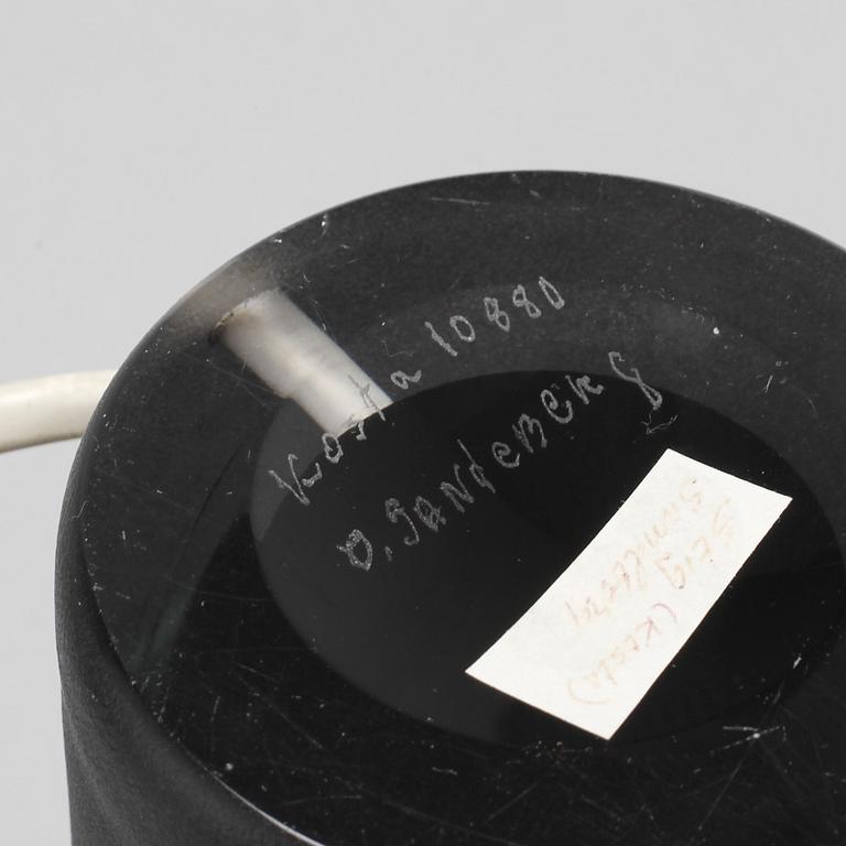 Two late 20th century table lamps by Hans-Ove Sandberg for Kosta.