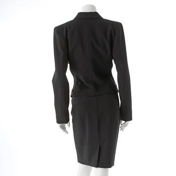 JOHN GALLIANO, a three-piece suit consisting of jacket and pants from the 1980s.