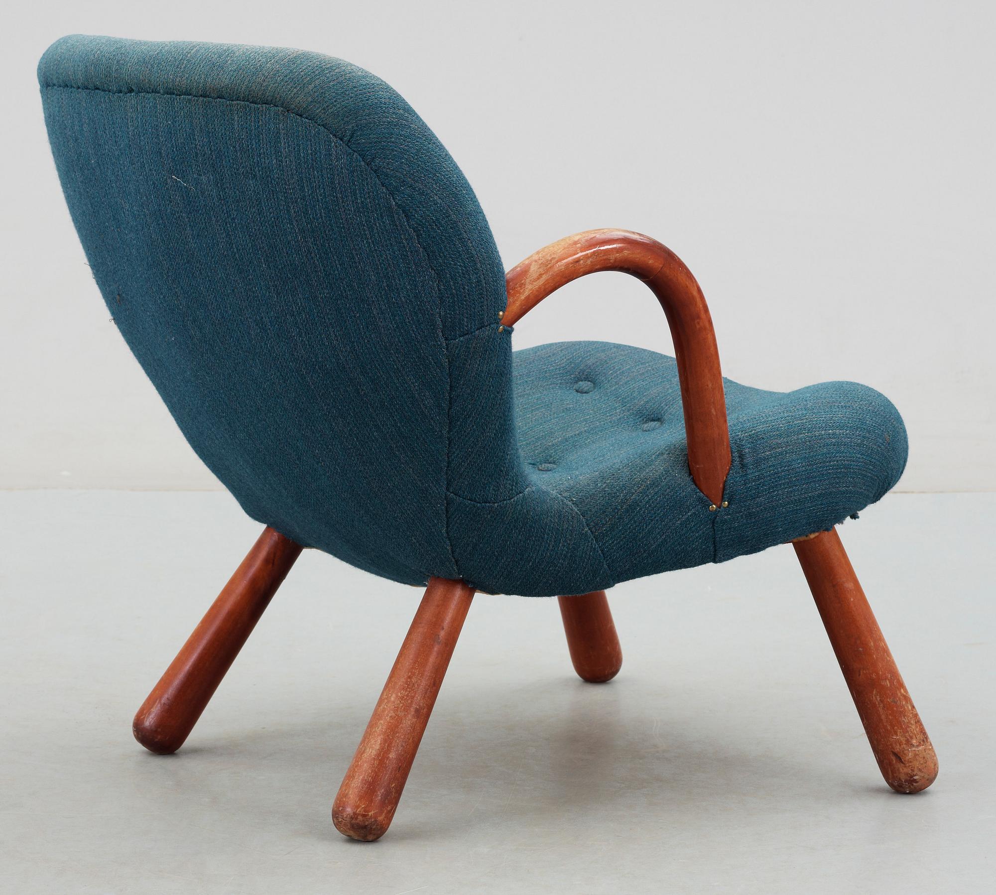 FÅTÖLJ, Martin Olsen, sannolikt för Vik & Blindheim, Norge, 1950-tal.