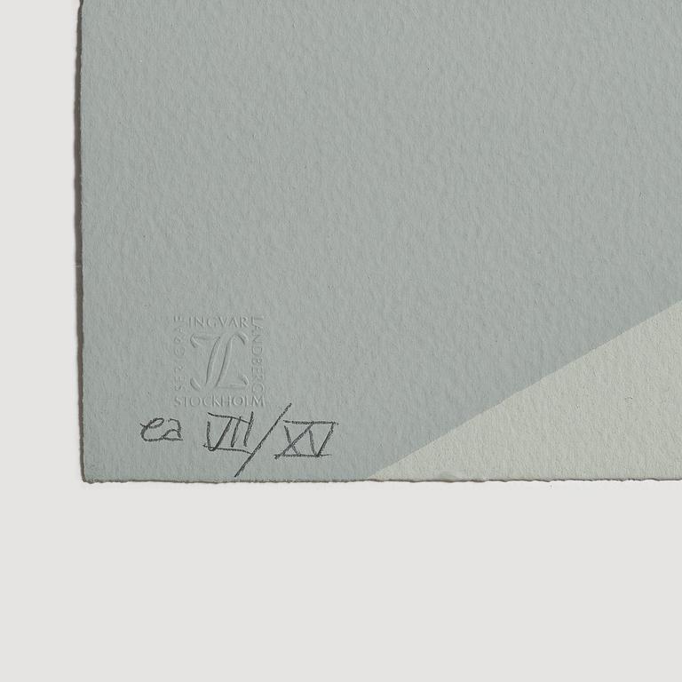 C Göran Karlsson, "L'Ecuyer" ur mappen "Saga 90, Grand Palais, Paris".