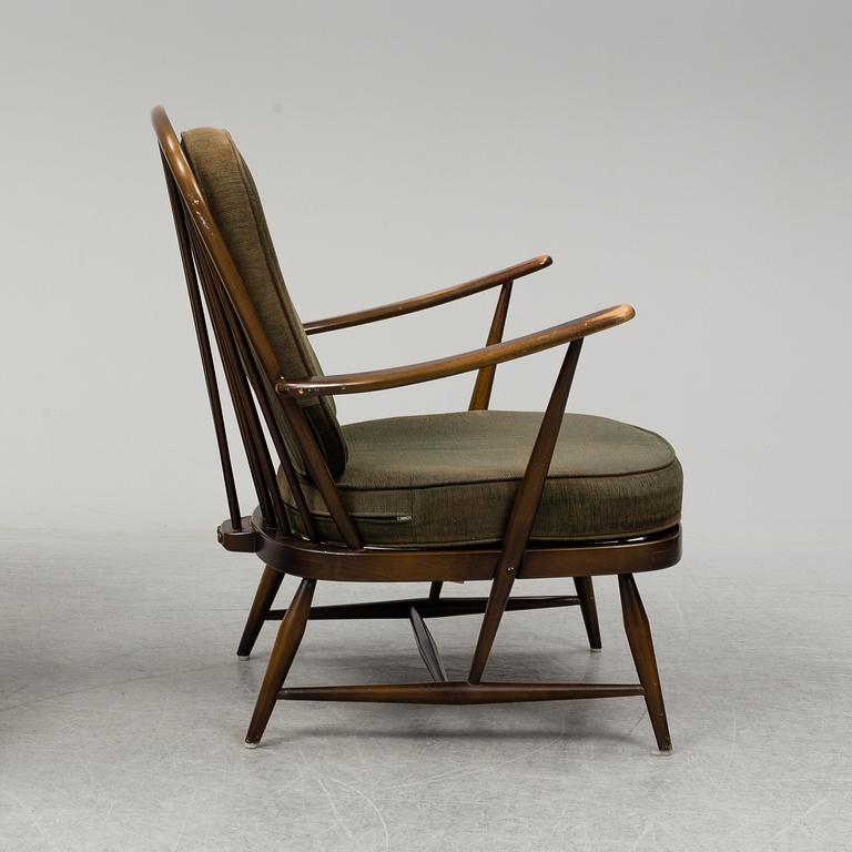 ERCOL FURNITURE, fåtöljer, ett par, 1900-talets andra hälft.