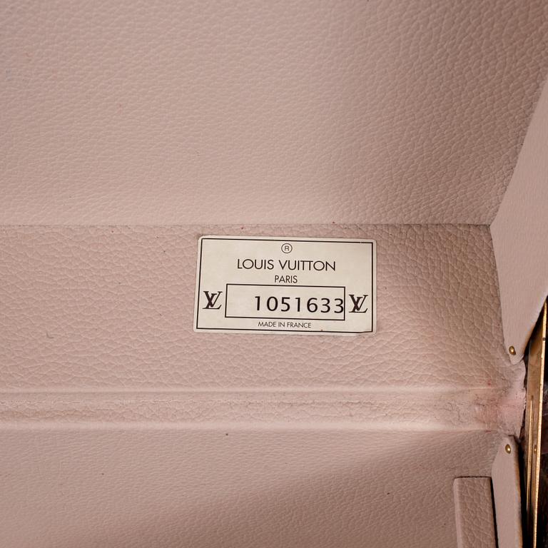 LOUIS VUITTON, a monogram canvas suitcase, "Alzer 80".