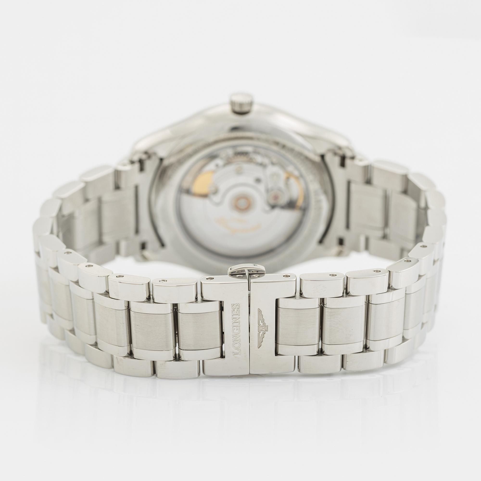 Longines, Master Collection, "Diamond Dial", wristwatch, 38,5 mm.