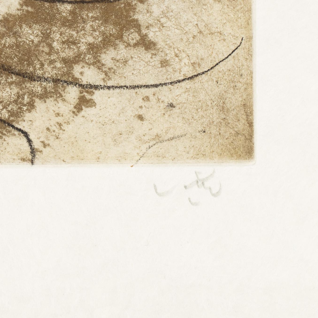 Roberto Matta, färgetsningar, fem stycken, 1971, signerade och numrerade 67/85.