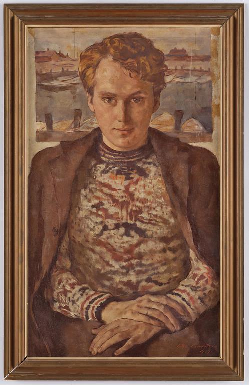 Lotte Laserstein, Porträtt av Bo-Göran Sleman.