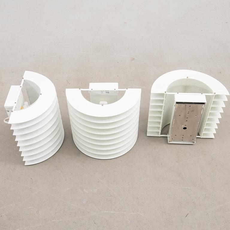 Boréns, wall lamps, 3 pcs, second half of the 20th century.