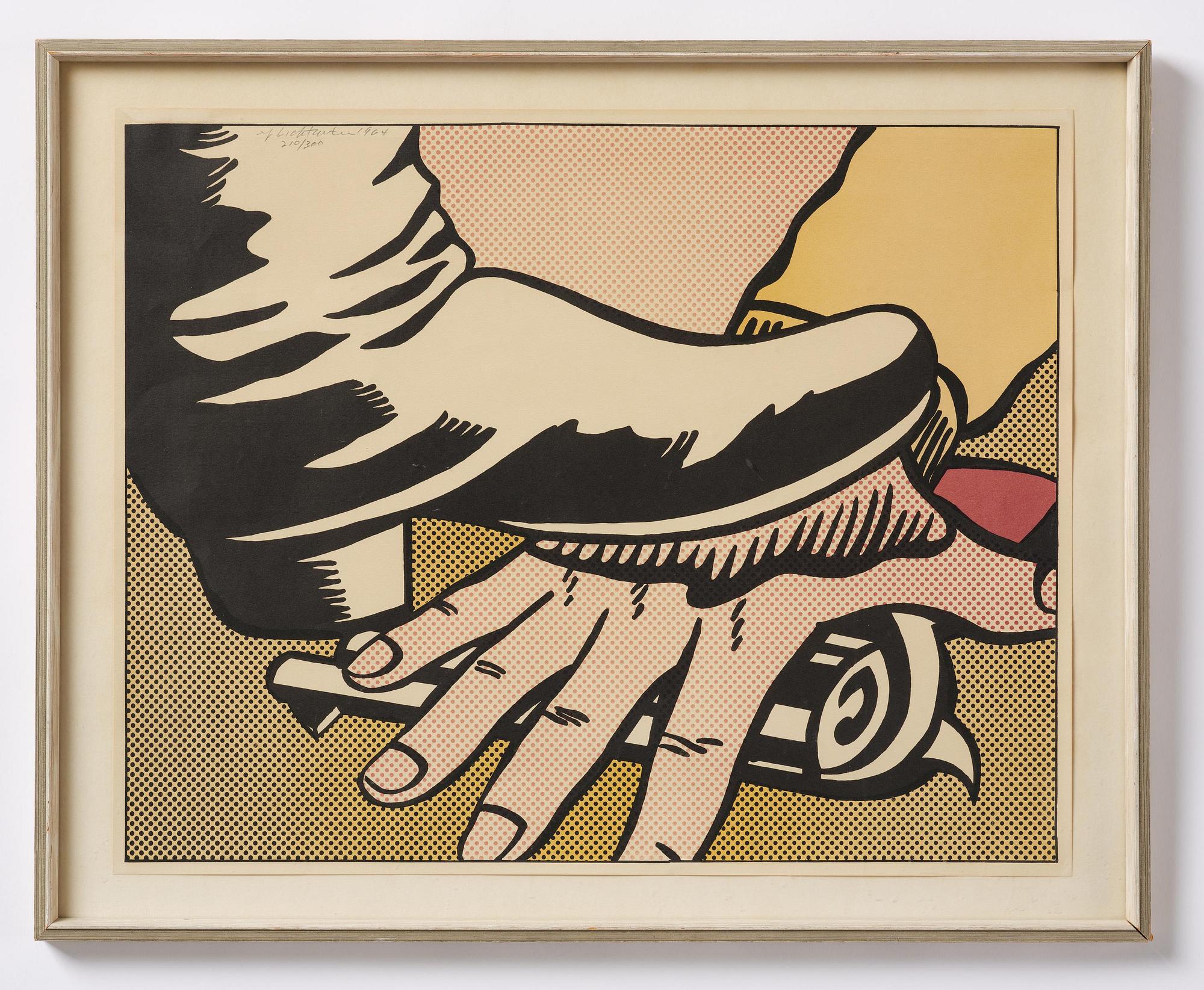 Roy Lichtenstein, "Foot and Hand".