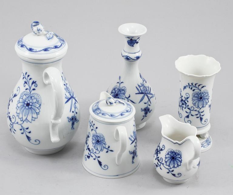 SERVISDELAR 34 delar, porslin, Meissen, 1900-tal.