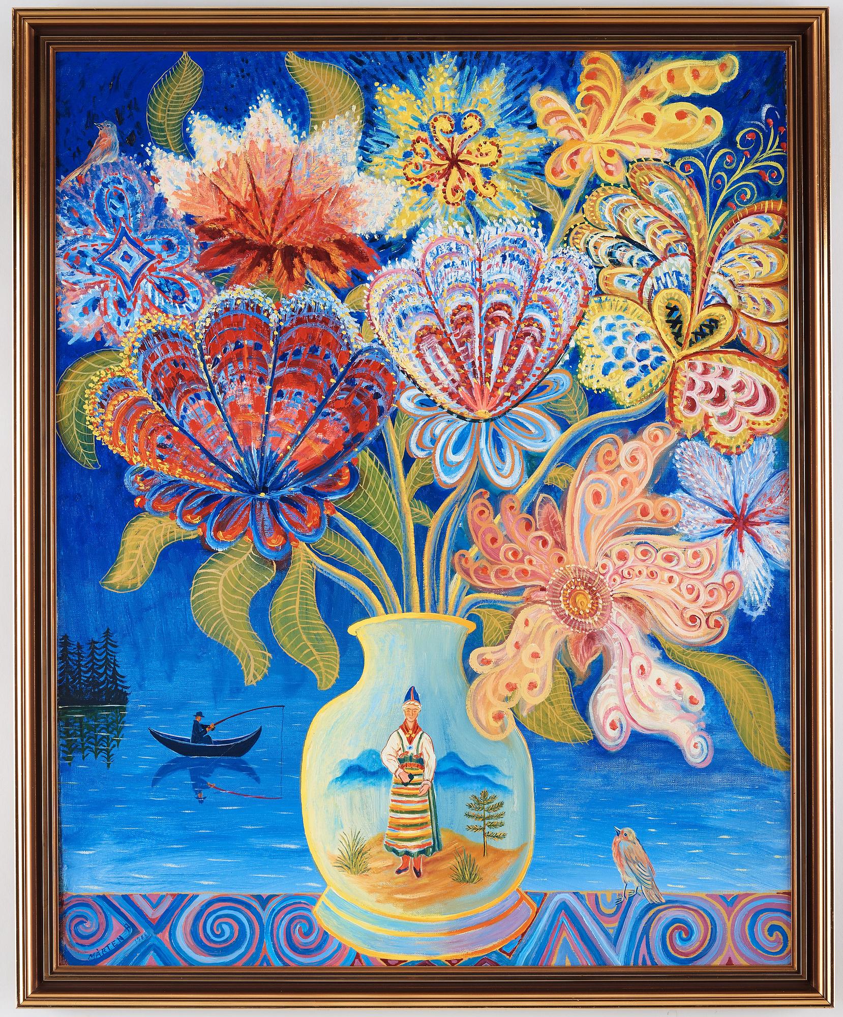 Mårten Andersson, "Blomsterstilleben".