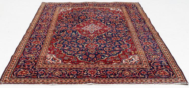 Carpet, Keshan, approx. 316 x 198 cm.