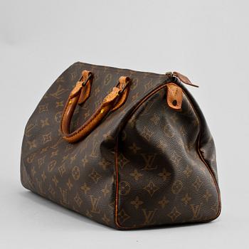 HANDVÄSKA, "Speedy", Louis Vuitton, 1900-talets fjärde kvartal.