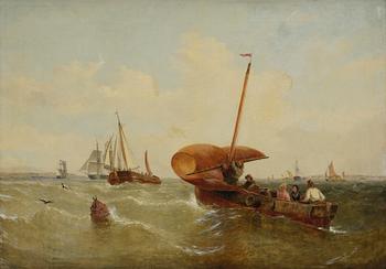 William Adolphus Knell, attributed to, Marin.