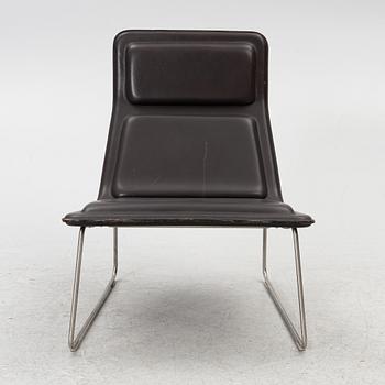 Jasper Morrison, An armchair, "Low and Pad", Cappelini, Italy.